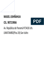 MASIEL USHIÑAHUA