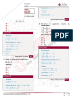 Solucionario Semana 03 - Matemática