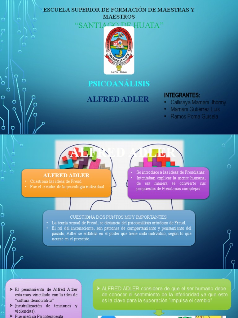 Alfred Adler Presentacion PDF