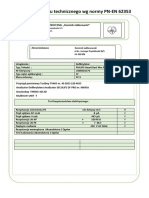 Raport Przeglądu Technicznego Aparatury Medycznej