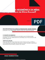 A narrativa da imprensa sobre o impeachment de Dilma