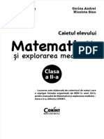 Caiet de Matematica Clasa A II A