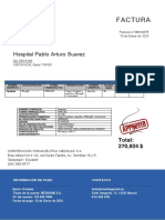 Factura medicamentos hospital