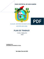 Plan de Trabajo Copa Verano 2023 Imprimir