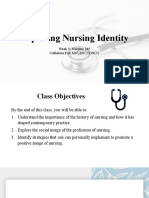 N285 Week 3 Exploring Nursing Identity