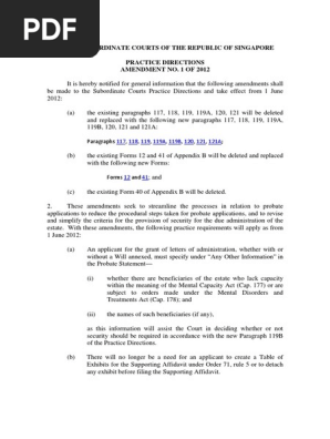 Probate Law of 2012 | PDF | Probate | Will And Testament