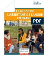 Le Guide L'assistant de Langue en France