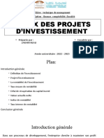 Choix Des Projets D'investissement