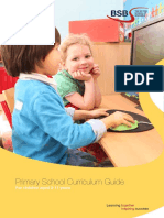 Primary School Curriculum Guide Overview
