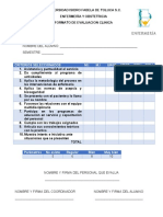 Formato de Evaluacion Clinica