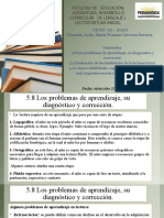 5.8 Los Problemas de Aprendizaje, Su Diagnóstico y Corrección. MIERCOLES 20 de MAYO de 2020.