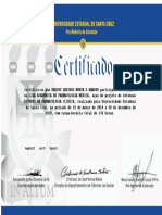 Certificado de Extensão em Farmácia