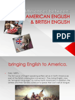 British vs. American