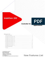 InteliGen 200 1 5 0 New Features