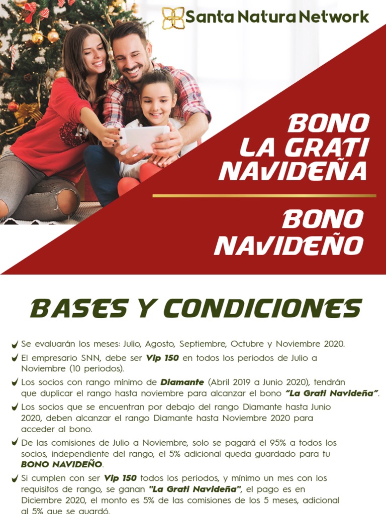 PDF Gratinavideña y Bono Navideño PDF