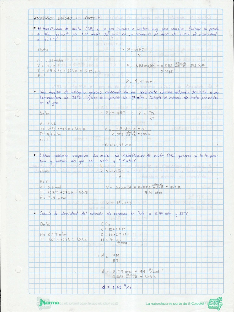 Ejercicios U2 Parte 2 | PDF