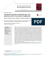 Assessment of Growth of Aspergillus SPP From Agricu - 2017 - Revista Argentina