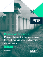 XCEPT RoE - Prison Based Interventions Targeting Violent Extremist Detainees - V2