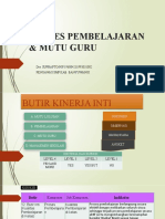 Proses Pembljaran & Mutu Guru