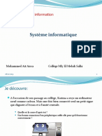 Unité I-S1-4 Système Informatique
