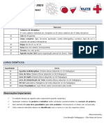 6o Ao 9o - EFAF - Lista de Materiais - 2023