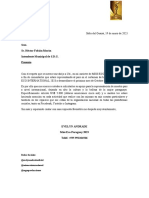 Nota para Pedido de Auspicio 2021