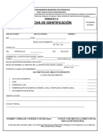 Formato F-2 Ficha de Identificación (Datos Beneficario) - 1