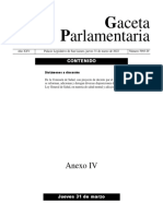 Gaceta Parlamentaria