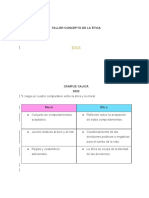 Taller Concepto de Ètica