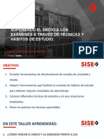 Clase N°5 - SUPERANDO EL MIEDO A LOS EXÁMENES A TRAVÉS DE TÉCNICAS DE ESTUDIO