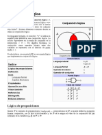 Conjunción Lógica