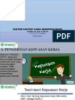 Mk. Aspek Perilaku. PPT Faktor Kepuasan Kerja