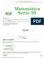 Los Cuantiles para Datos No Agrupados. - Matemática Serie 23