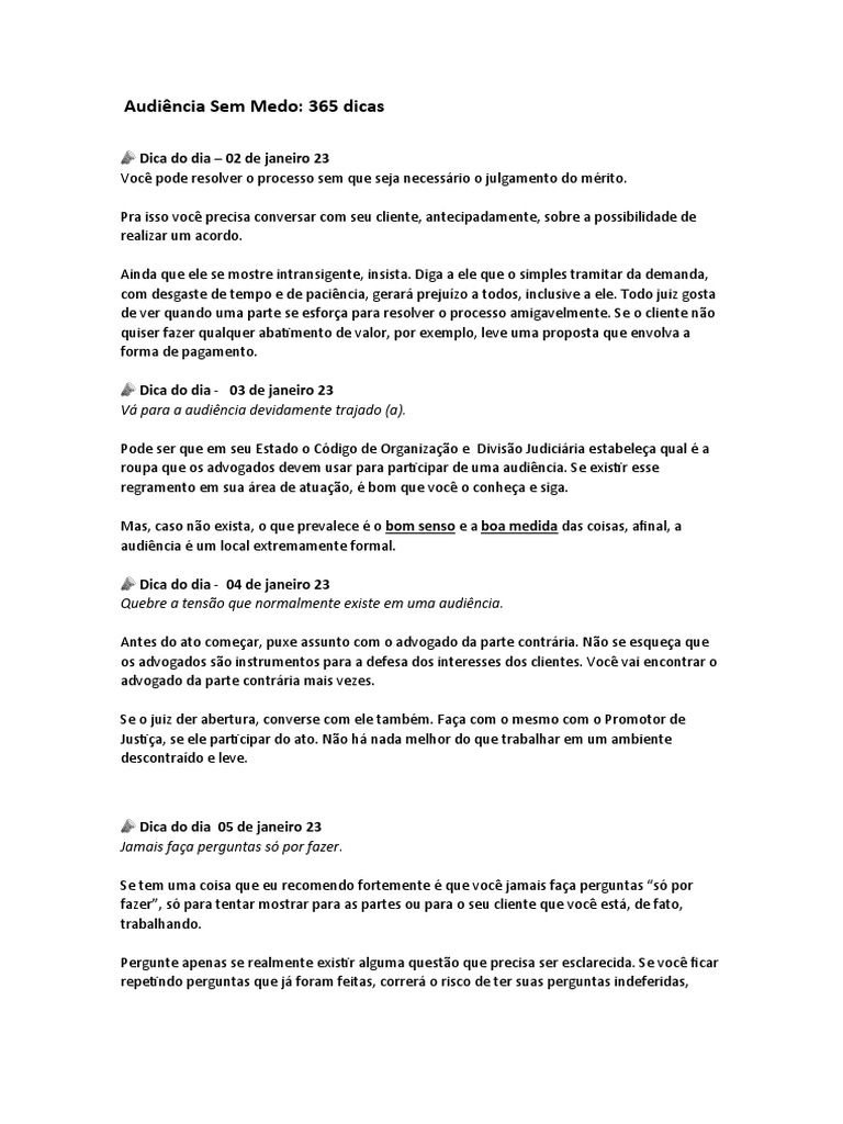 Audiência Trabalhista: 10 dicas práticas pra advogados