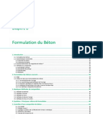 2022 Chapitre 5 Formulation Beton