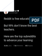 10 of The Top Subreddits To Accelerate Your Learning