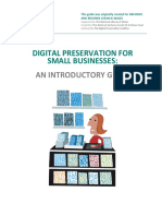 Digital Preservation For Small Businesses English DPC Version