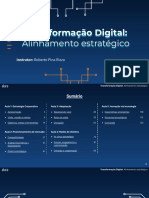 Alura PDF Slides Transformacao Digital Alinhamento Estrategico