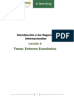 Leccion 4 Entorno Economico