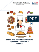 Bread and Pastry Production 12 - WEEK 2