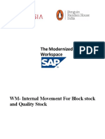 WM - Internal Movement - Block-Quality Stock