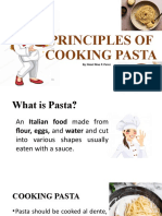 Principles of Cooking Pasta