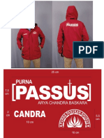 Desain Jaket Purna Passus