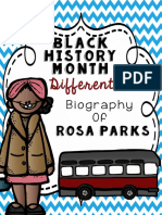 Black History Month Biography Of: Differentiated