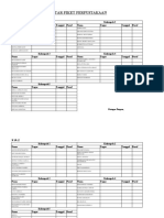 Daftar Piket Perpustakaan X, Xi, Xii 2022