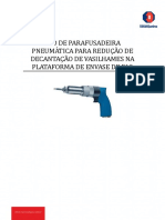 Uso de Parafusadeira Pneumatica para Reducao de Decantacao