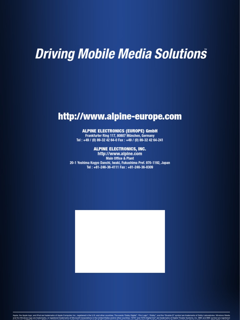 最大80％オフ Alpine-Catalogue 2006 en | PDF | Computer Monitor | Loudspeaker その他
