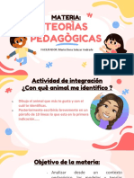 Teorías pedagógicas y contexto educativo