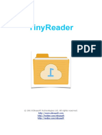 TinyReader File Manager Guide