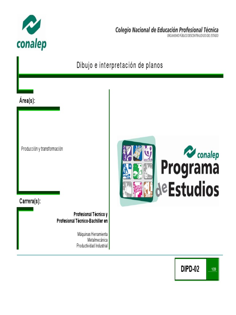2DO Programa Dibujo Interpretacion Planos02 | PDF | Dibujo | Plan de ...